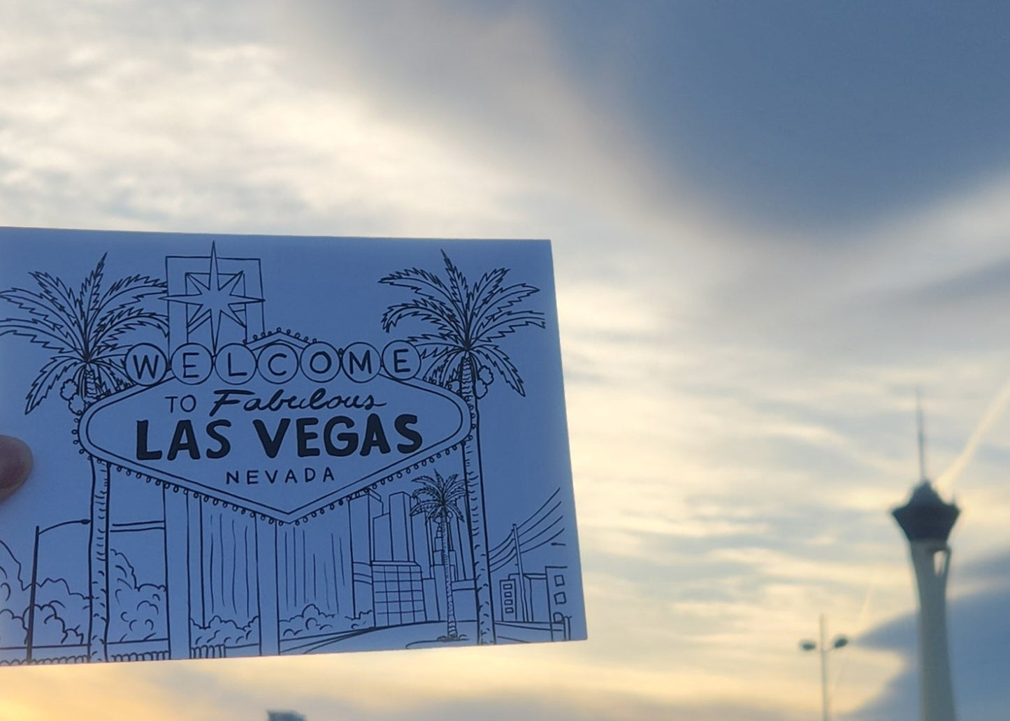 Fabulous Las Vegas Postcard