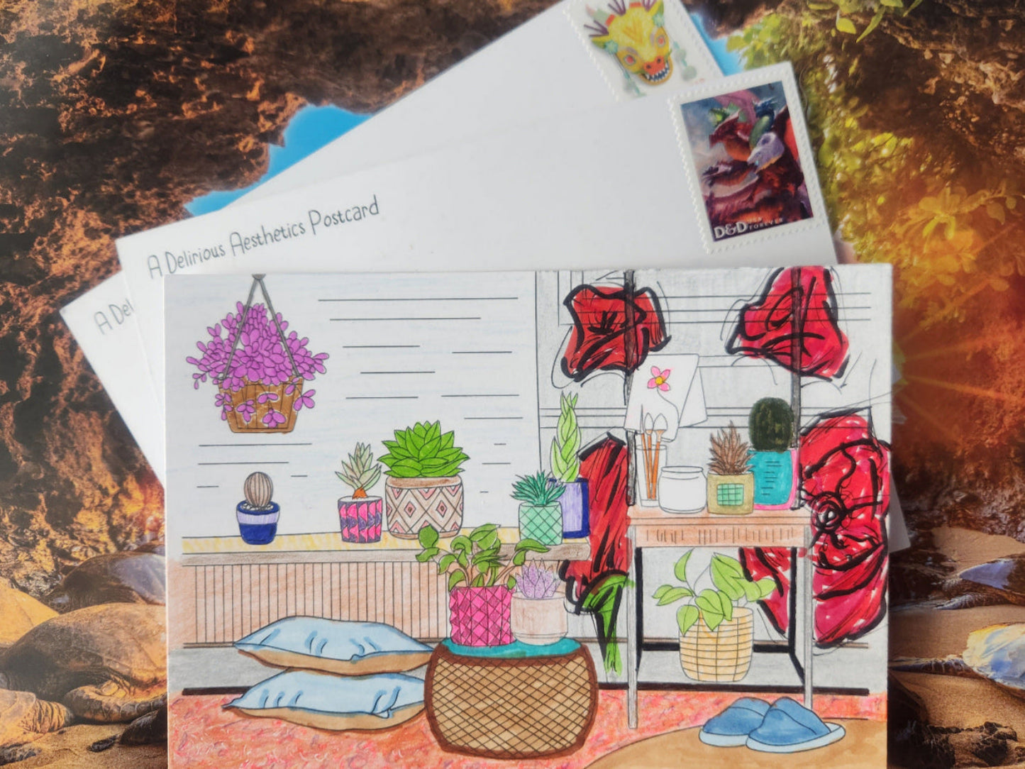 Cozy Creatives Postcard